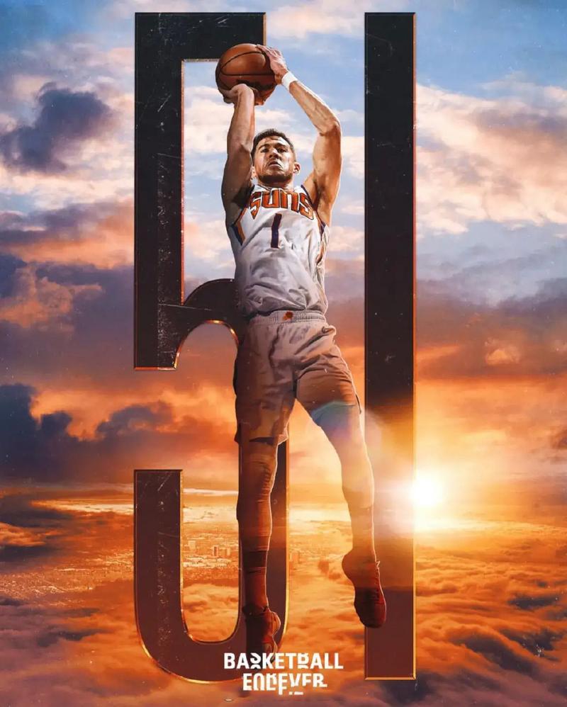 布克场均30分4板7.4助 投篮&三分命中率51.1/45.7% 美媒:头号选择